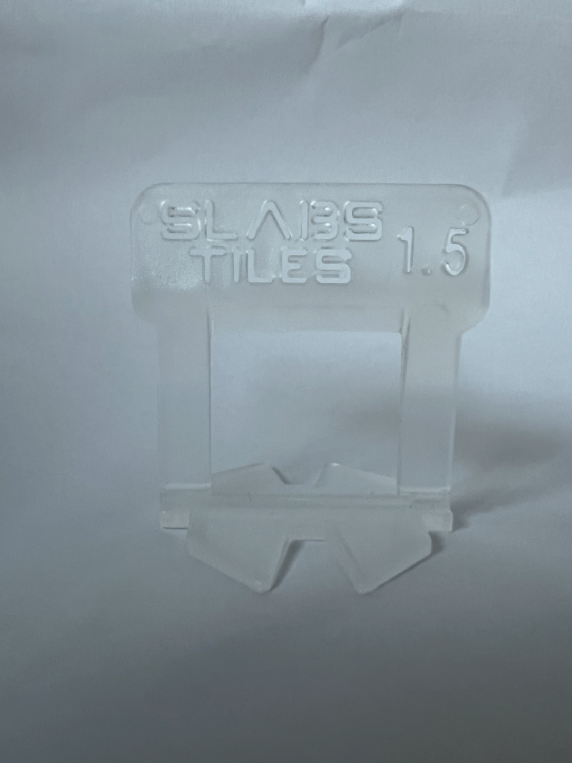 SLABS Tiles 1.5 mm clips en keggen voor tegel levelling